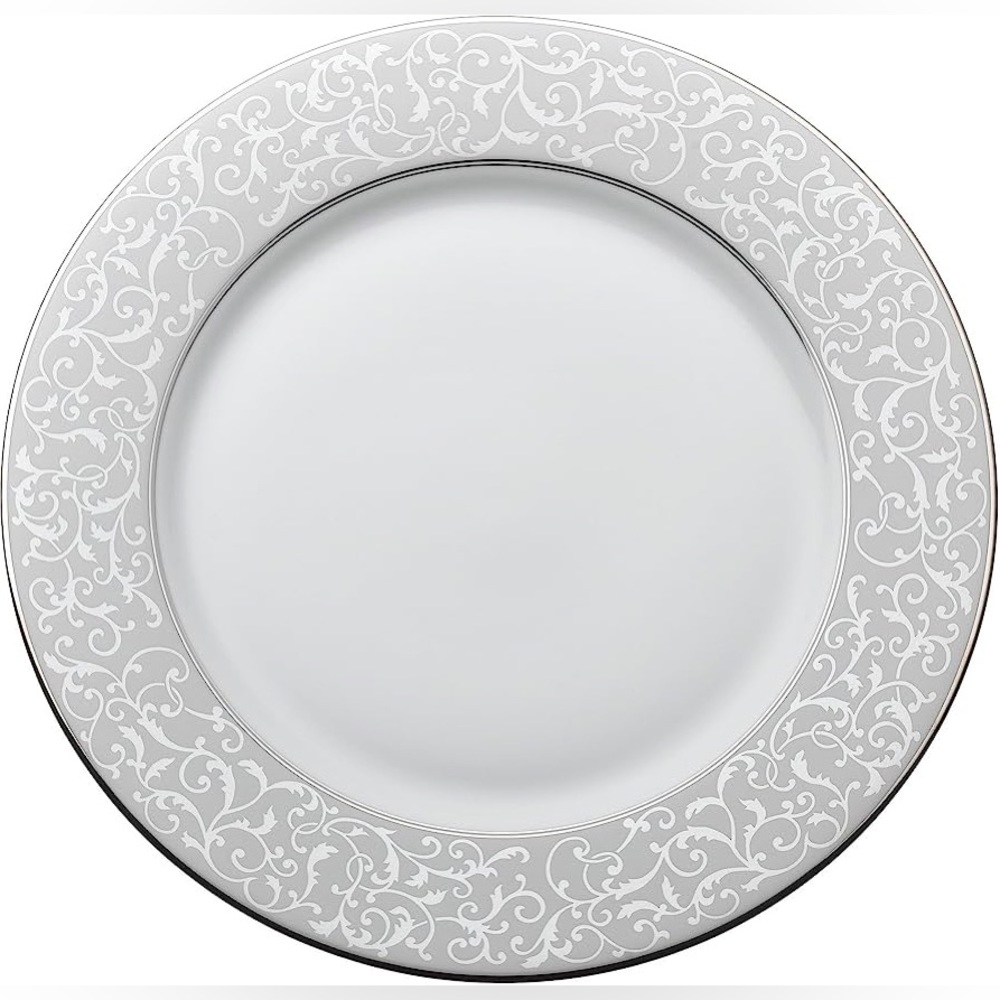 Mikasa Porcelain Parchment Dinner Plate, 103/4 inch - L3438-201, White